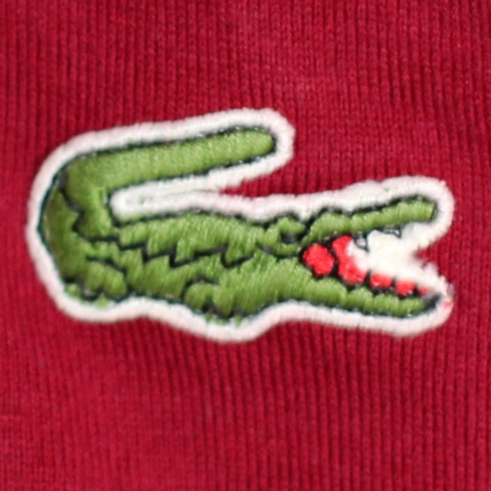 Vintage LACOSTE “Vive la France” Colorblock